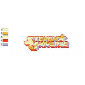 Logo Steven Universe Embroidery Design